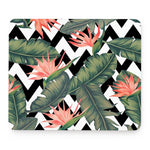 Zig Zag Tropical Pattern Print Mouse Pad