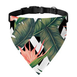 Zig Zag Tropical Pattern Print Over The Collar Dog Bandana
