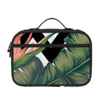 Zig Zag Tropical Pattern Print Portable Lunch Bag