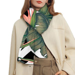 Zig Zag Tropical Pattern Print Scarf