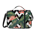 Zig Zag Tropical Pattern Print Shoulder Strap Bible Bag