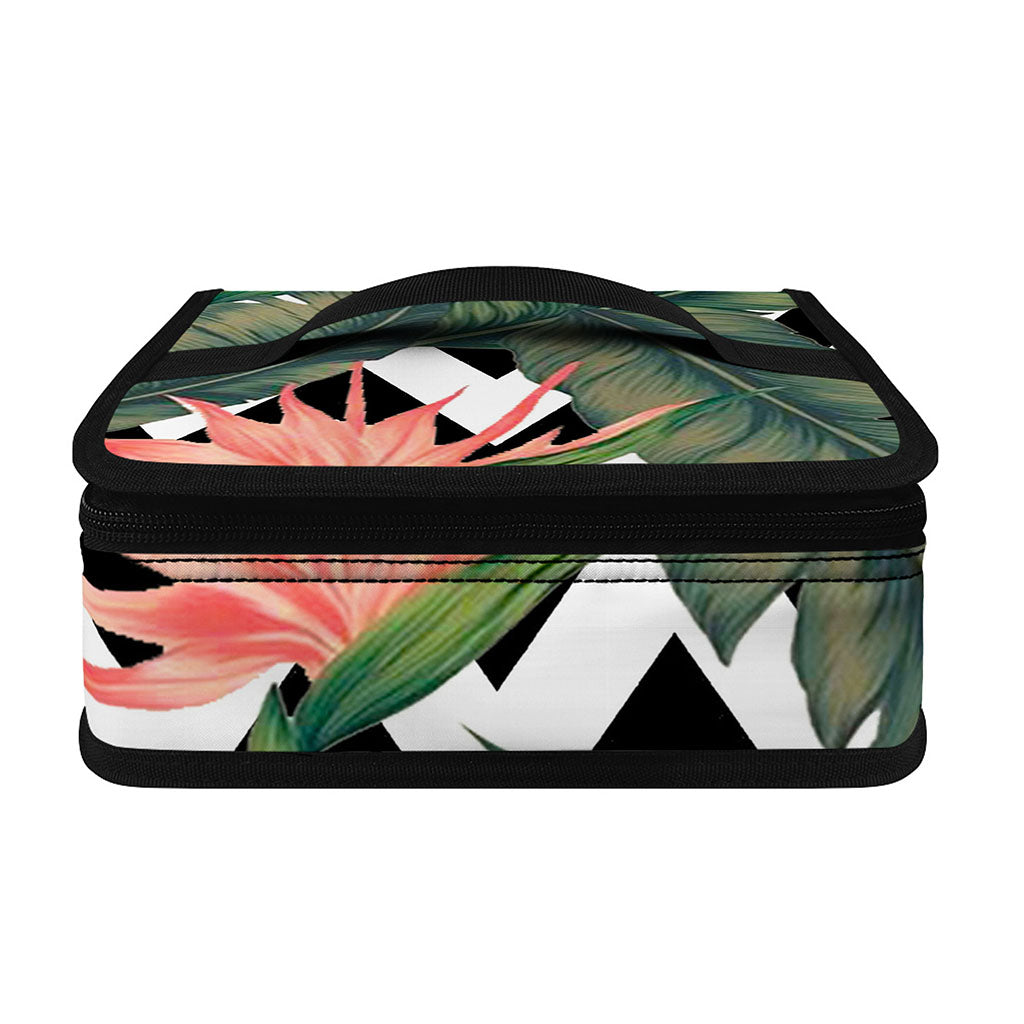 Zig Zag Tropical Pattern Print Small Lunch Bag