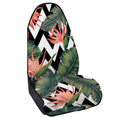 Zig Zag Tropical Pattern Print Waterproof Car Seat Cover