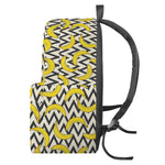 Zigzag Banana Pattern Print Backpack