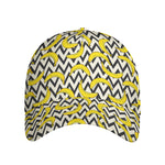 Zigzag Banana Pattern Print Baseball Cap