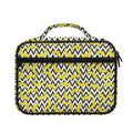Zigzag Banana Pattern Print Briefcase Bible Bag