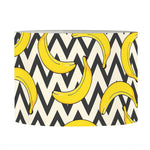 Zigzag Banana Pattern Print Drum Lamp Shade