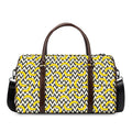 Zigzag Banana Pattern Print Duffel Bag