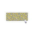 Zigzag Banana Pattern Print Extended Mouse Pad