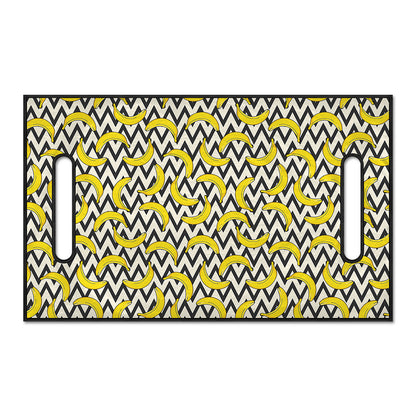 Zigzag Banana Pattern Print Golf Cart Seat Cover