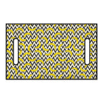 Zigzag Banana Pattern Print Golf Cart Seat Cover