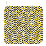 Zigzag Banana Pattern Print Hand Towel