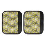 Zigzag Banana Pattern Print Handle Covers