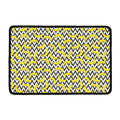 Zigzag Banana Pattern Print Kitchen Mat