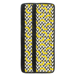 Zigzag Banana Pattern Print Refrigerator Handle Covers