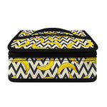 Zigzag Banana Pattern Print Small Lunch Bag