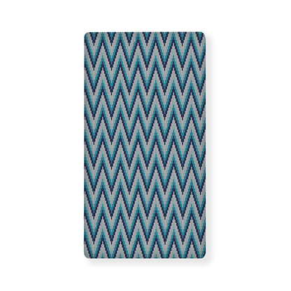Zigzag Knitted Pattern Print Baby Crib Sheet