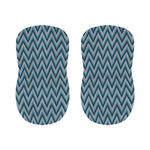 Zigzag Knitted Pattern Print Bar Stool Covers