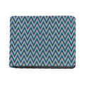 Zigzag Knitted Pattern Print Bifold Wallet