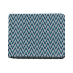 Zigzag Knitted Pattern Print Bifold Wallet