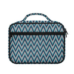 Zigzag Knitted Pattern Print Briefcase Bible Bag