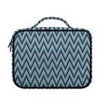 Zigzag Knitted Pattern Print Briefcase Bible Bag
