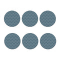 Zigzag Knitted Pattern Print Coaster Set