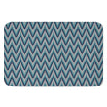 Zigzag Knitted Pattern Print Indoor Door Mat