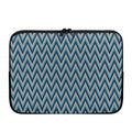 Zigzag Knitted Pattern Print Laptop Sleeve