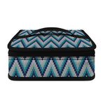 Zigzag Knitted Pattern Print Small Lunch Bag