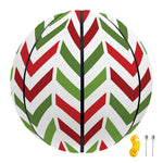Zigzag Merry Christmas Pattern Print Basketball