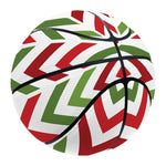 Zigzag Merry Christmas Pattern Print Basketball
