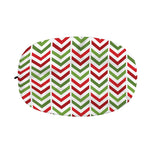 Zigzag Merry Christmas Pattern Print Car Side Mirror Covers