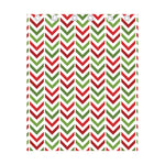 Zigzag Merry Christmas Pattern Print Curtain
