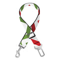 Zigzag Merry Christmas Pattern Print Dog Seat Belt
