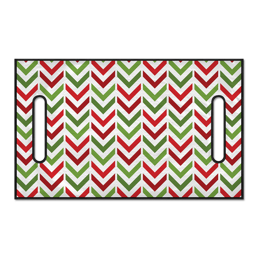 Zigzag Merry Christmas Pattern Print Golf Cart Seat Cover