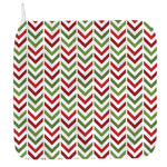 Zigzag Merry Christmas Pattern Print Hand Towel