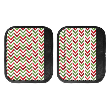 Zigzag Merry Christmas Pattern Print Handle Covers