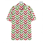 Zigzag Merry Christmas Pattern Print Hawaiian Shirt