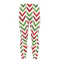 Zigzag Merry Christmas Pattern Print Men's Leggings