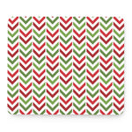 Zigzag Merry Christmas Pattern Print Mouse Pad