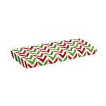 Zigzag Merry Christmas Pattern Print Piano Keyboard Cover