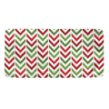 Zigzag Merry Christmas Pattern Print Towel