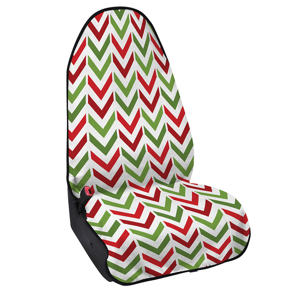 Zigzag Merry Christmas Pattern Print Waterproof Car Seat Cover