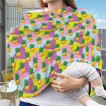 Zigzag Pineapple Pattern Print Baby Seat Cover