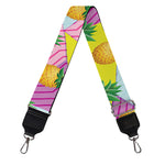 Zigzag Pineapple Pattern Print Bag Strap