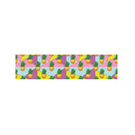 Zigzag Pineapple Pattern Print Bed Runner