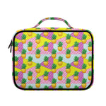Zigzag Pineapple Pattern Print Briefcase Bible Bag