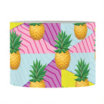Zigzag Pineapple Pattern Print Drum Lamp Shade