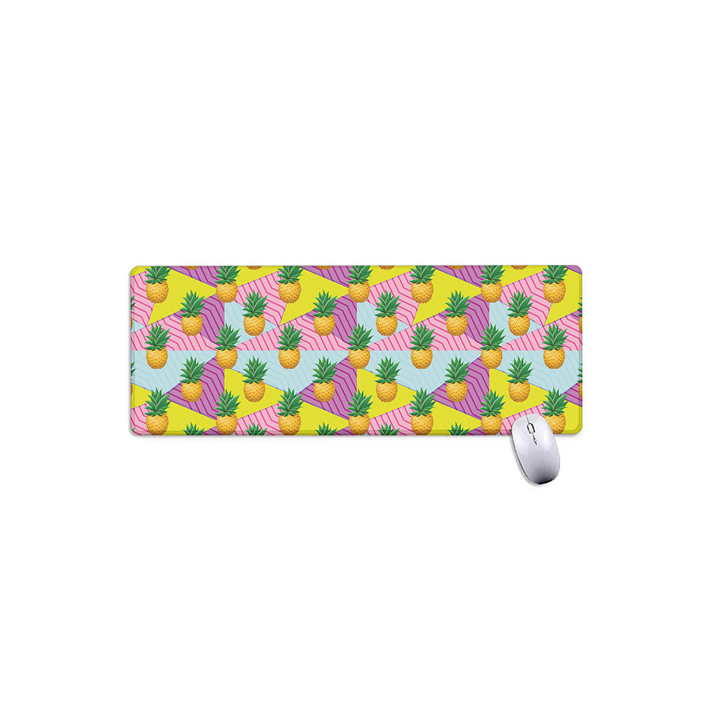 Zigzag Pineapple Pattern Print Extended Mouse Pad